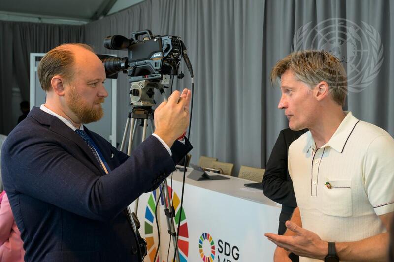 Nikolaj Coster-Waldau at SDG Media Zone
