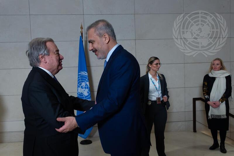Secretary-General Attends Informal Meeting on Cyprus
