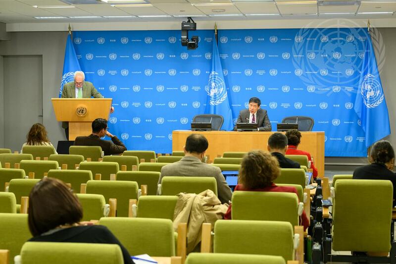 UNDP Associate Administrator Briefs Reporters on Recent Visit to West Bank and Gaza