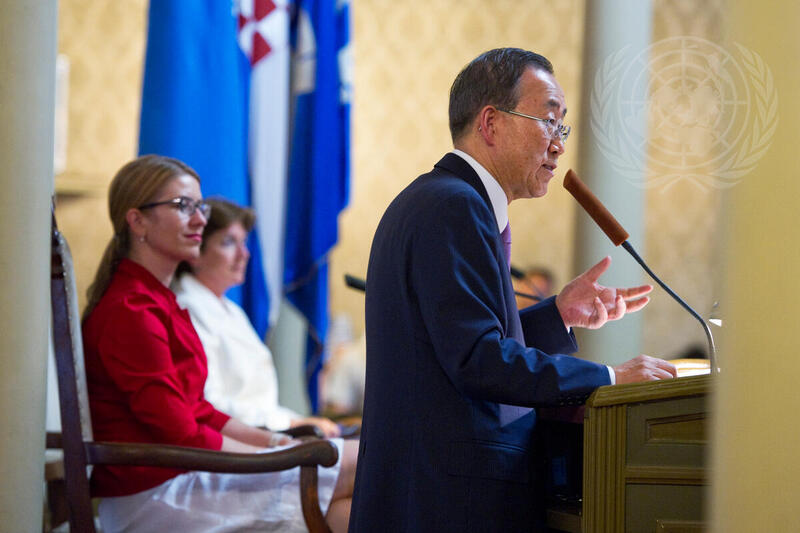 Secretary-General Visits Croatia