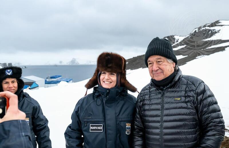 Secretary-General Visits Antarctica