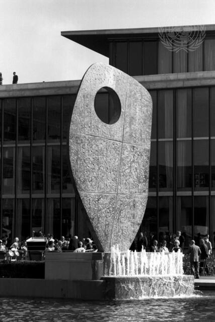 Sculpture Unveiled Honours Dag Hammarskjöld