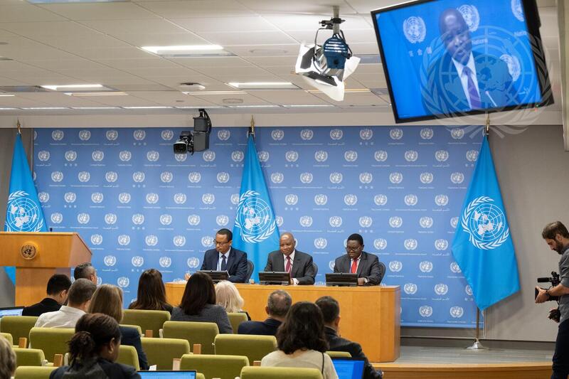 President of Security Council Briefs Press on Programme of Work