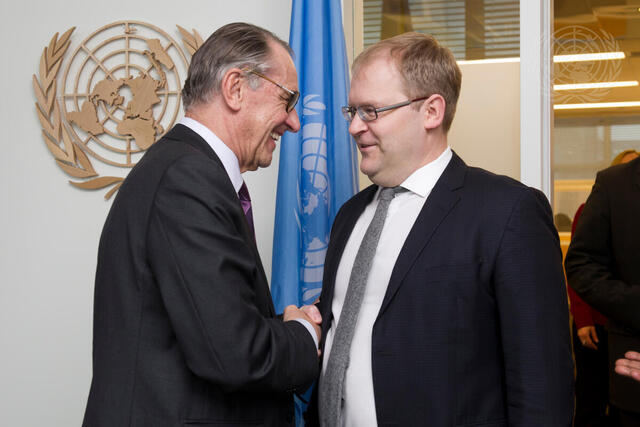 Deputy Secretary-General Meets Foreign Minister of Estonia