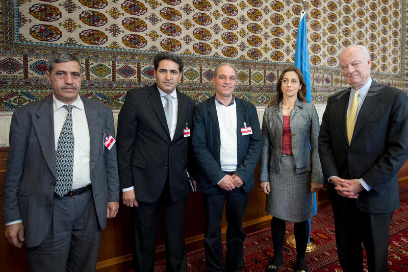 UN Envoy for Syria Continues Geneva Consultations
