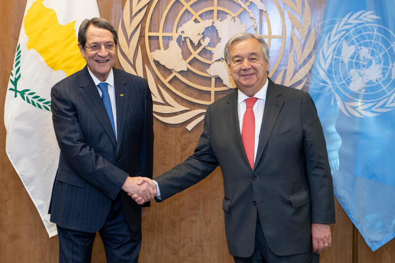 Secretary-General Meets President of Cyprus
