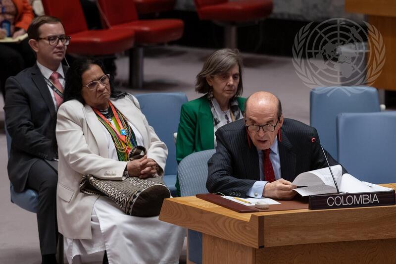 Security Council Meets on UN Verification Mission in Colombia