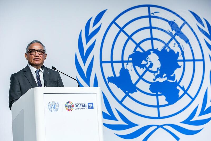 Prime Minister of Belize Addresses UN 2022 Ocean Conference