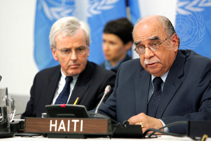 Permanent Representative of Haiti Addresses Launch of Haiti Flash Appeal