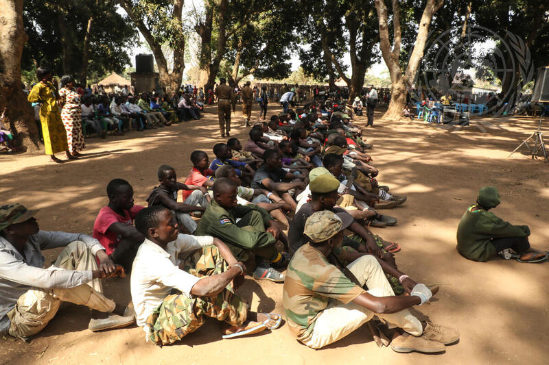UNMISS Welcomes Release of Hundreds of Former Child Soldiers in Yambio