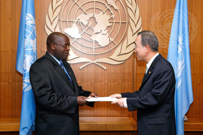 New Permanent Representative of Burundi Presents Credentials | UN Photo