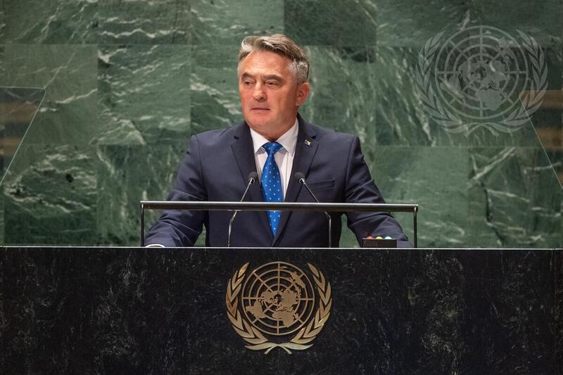 Chairman of Presidency of Bosnia and Herzegovina Addresses 78th Session of General Assembly Debate