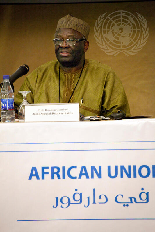 UNAMID Chief Briefs Media in Khartoum