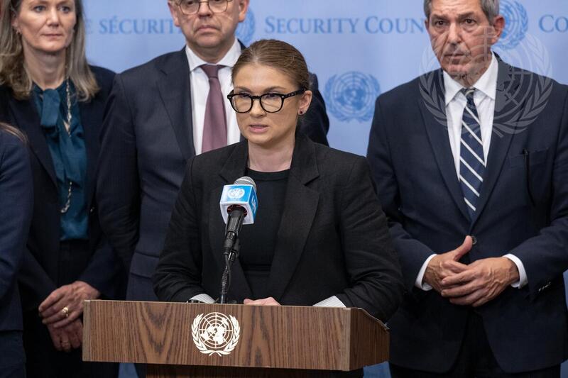 Representative of Ukraine Briefs Press
