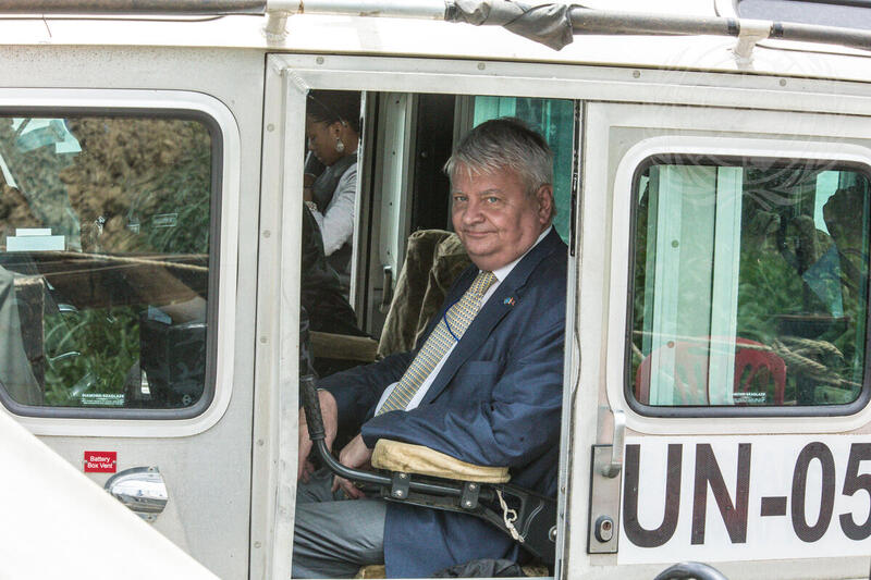UN Peacekeeping Chief Visits UNMISS Malakal Base
