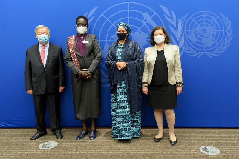 Secretary-General Meets with Vice-President of South Sudan