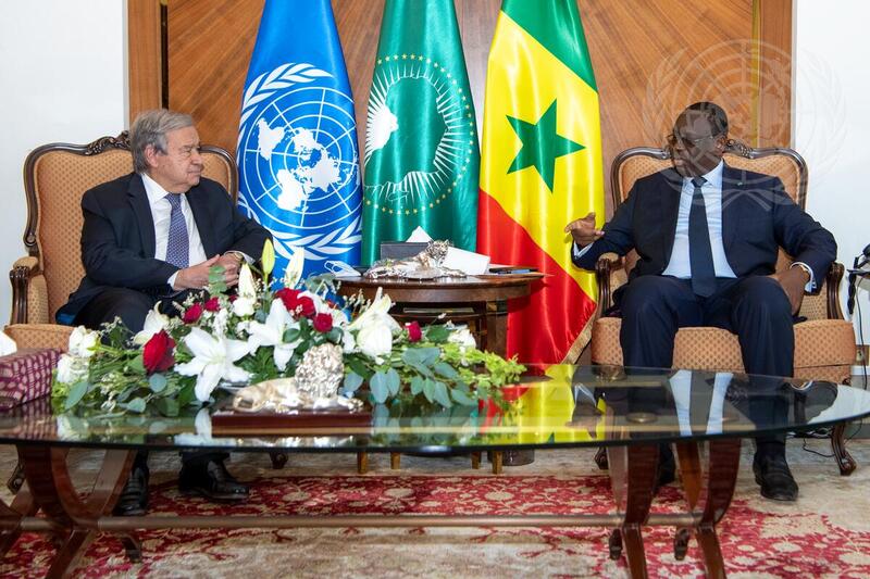 Secretary-General Meets with President of Senegal