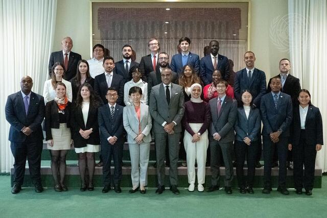 Group Photo with UN Disarmament Fellowship Participants