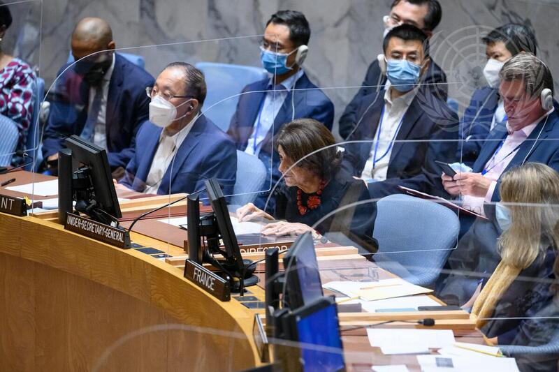 Security Council Meets on Maintenance of Peace and Security of Ukraine