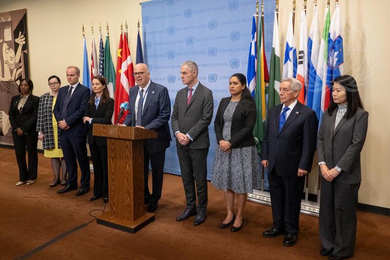 President of Security Council Briefs Press