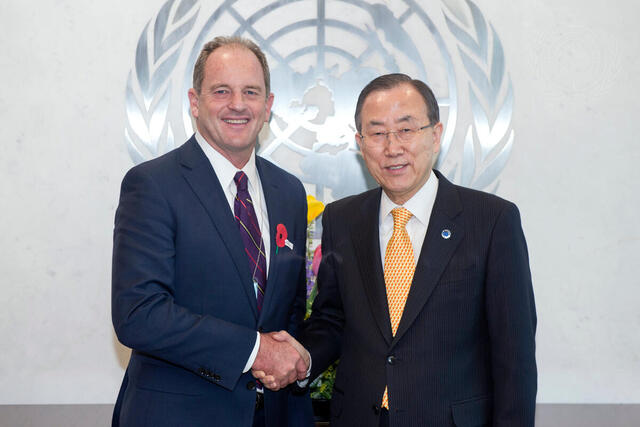 Secretary-General Meets New Zealand&#039;s Opposition Leader