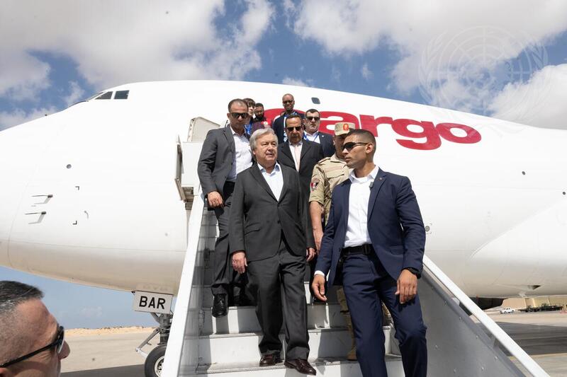 Secretary-General Visits Rafah Border Crossing