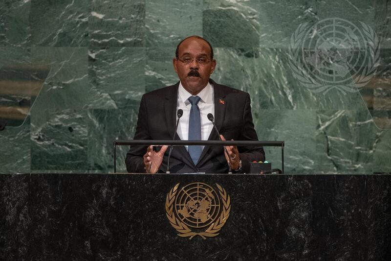 Prime Minister of Antigua and Barbuda Addresses General Assembly Debate