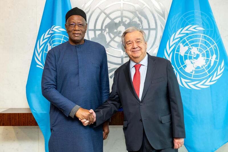 Secretary-General Meets with His Special Representative for Libya and Head of UN Support Mission in Libya
