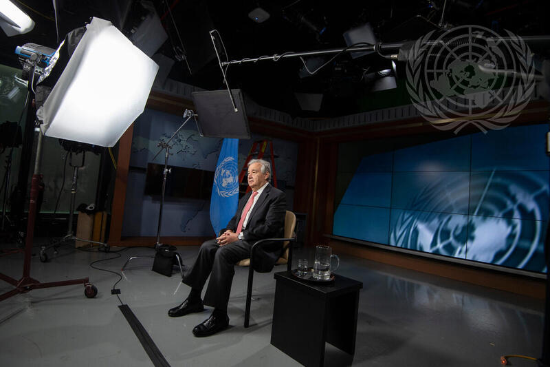 Secretary-General Records Video Message on Effect of COVID-19 Pandemic on Children