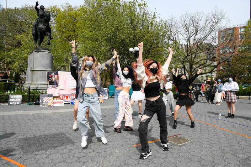 "Stop Asian Hate" Protest Rally in Manhattan