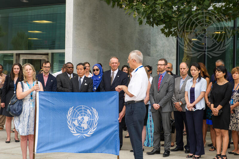 UN Staff Honour Colleagues Fallen in Gaza