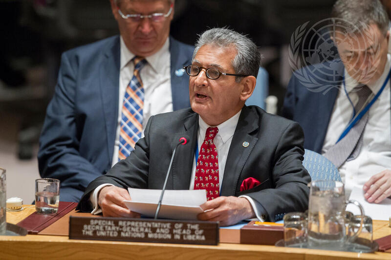 Security Council Considers Situation in Liberia
