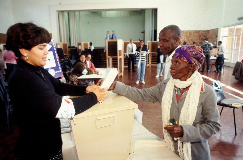 South Africa Holds First All-Race Elections