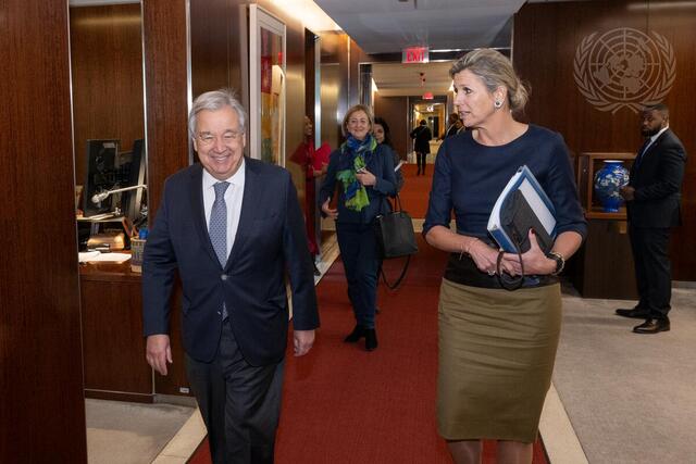 Secretary-General Meets with His Special Advocate for Inclusive Finance for Development