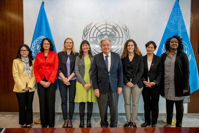 Secretary-General Meets with Working Group on Discrimination against Women and Girls