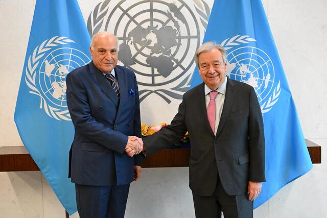 Secretary-General Meets Minister for Foreign Affairs of Algeria