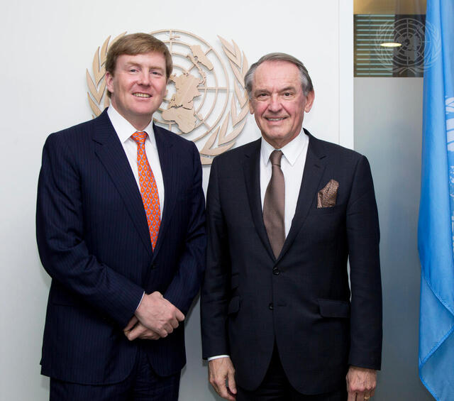 Deputy Secretary-General Meets Dutch Crown Prince, Chair of UN Water and Sanitation Board