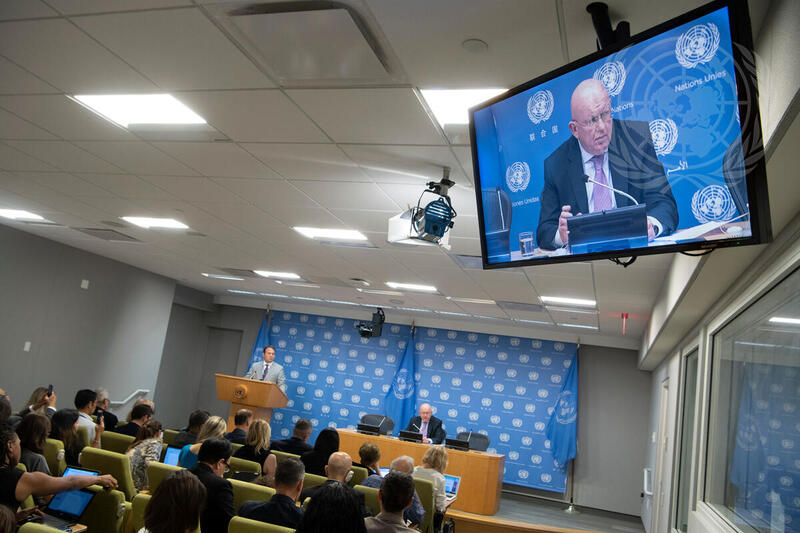 Press Briefing by President of Security Council for September