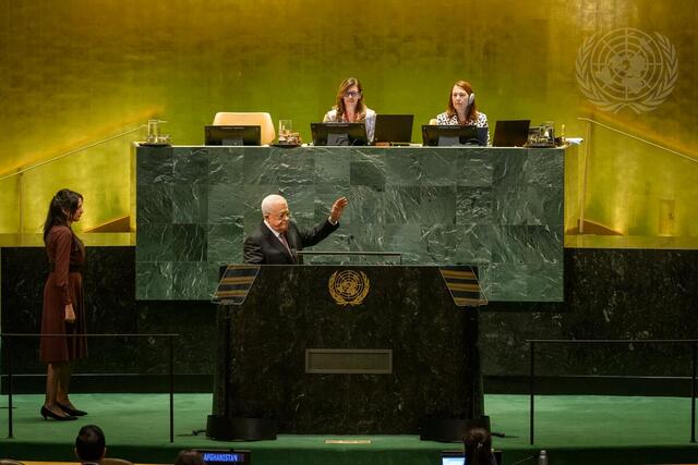 President of State of Palestine Addresses 79th Session of General Assembly Debate