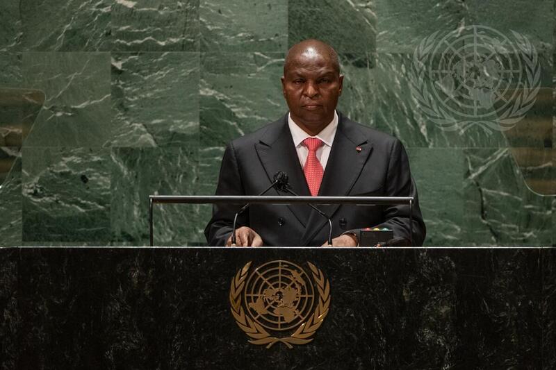 Head of State of Central African Republic Addresses General Assembly Debate