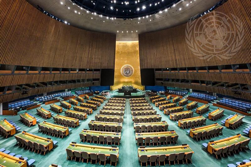 General Assembly Hall at UN Headquarters
