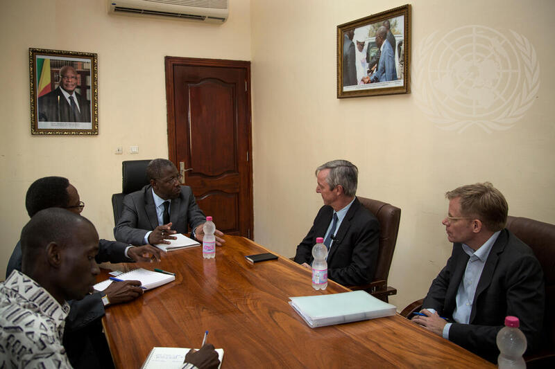 Head of UNMEER Visits Mali