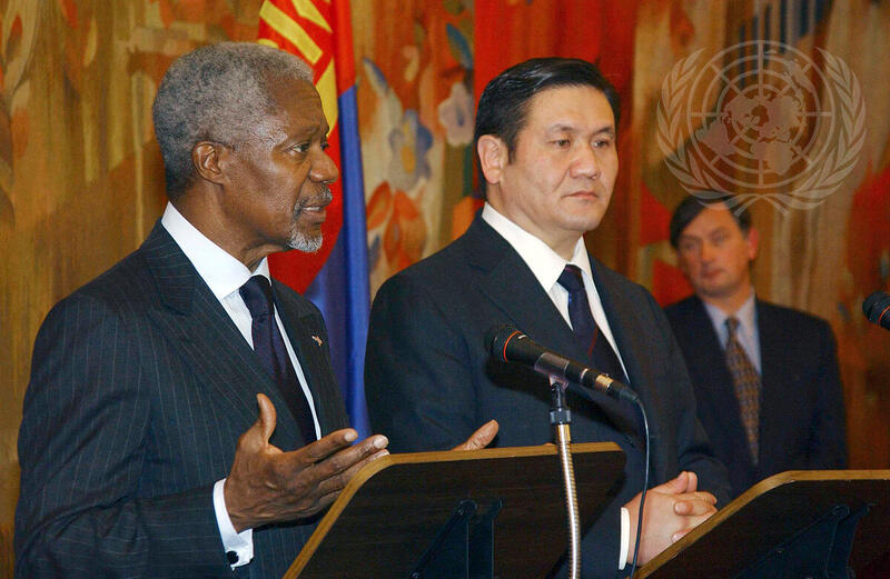 Secretary-General Visits Mongolia