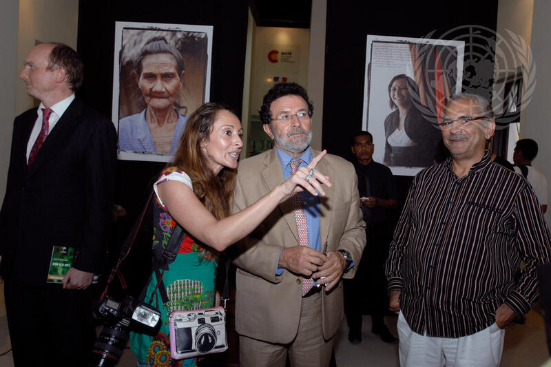 UNMIT Launches Photo Exhibit for 100th Women's Day
