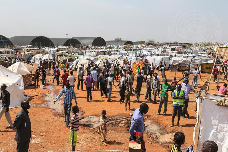 UN Grounds in Juba Become IDP Camp for Thousands