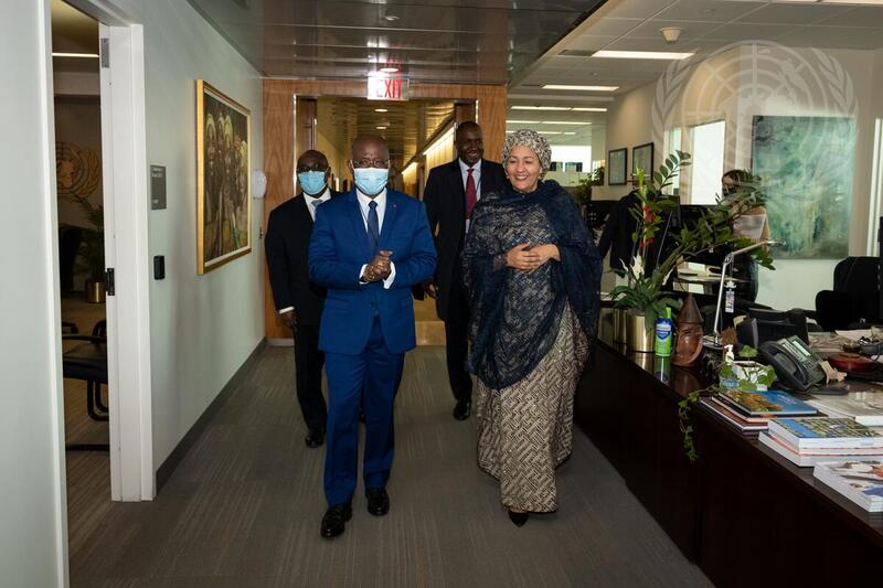 Deputy Secretary-General Meets Minister Delegate of Côte d'Ivoire