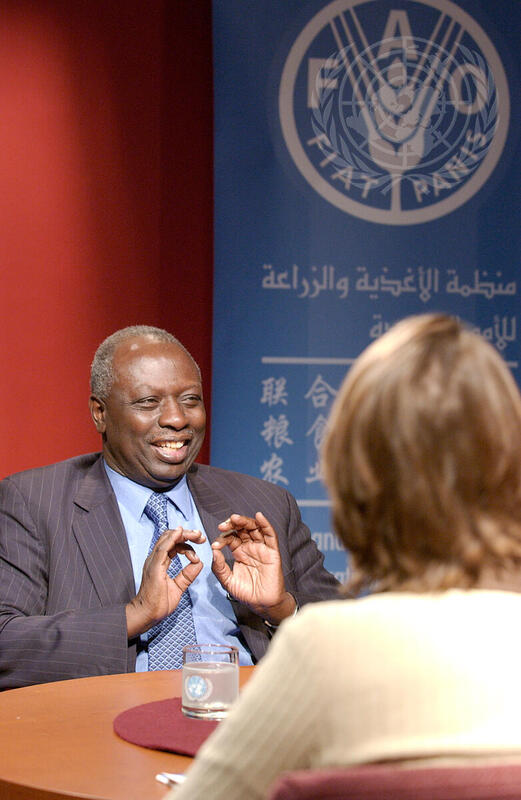 Director-General for FAO Guest on World Chronicle