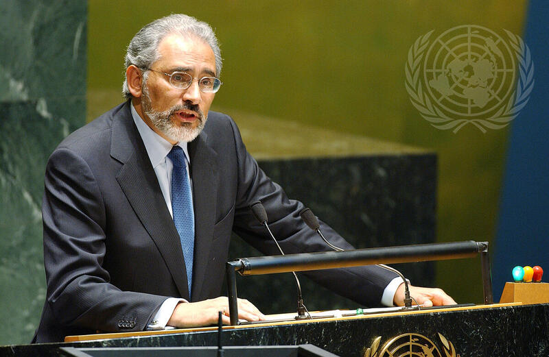 Vice-President of Bolivia Addresses 57th Session of General Assembly