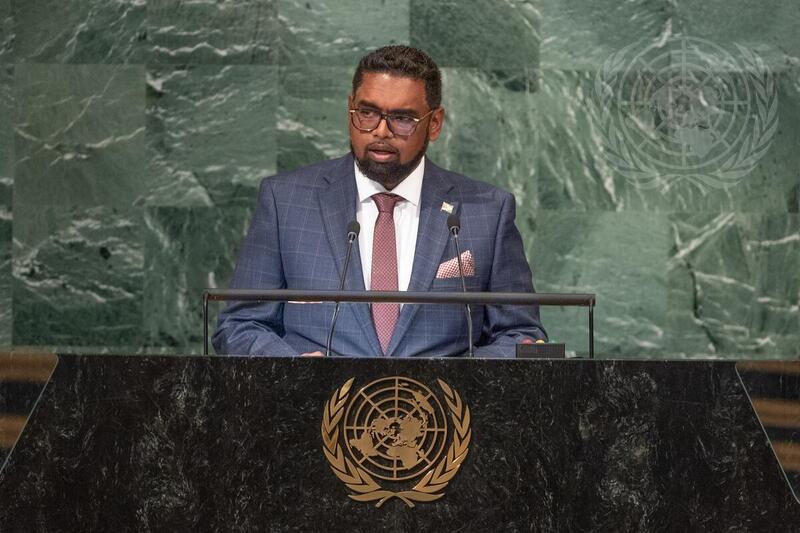 President of Guyana Addresses General Assembly Debate