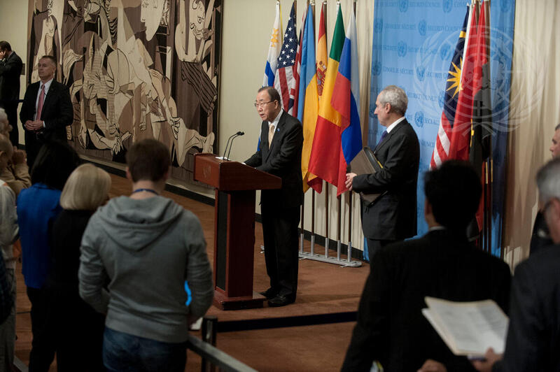 Secretary-General Speaks to Press on Haiti, Yemen